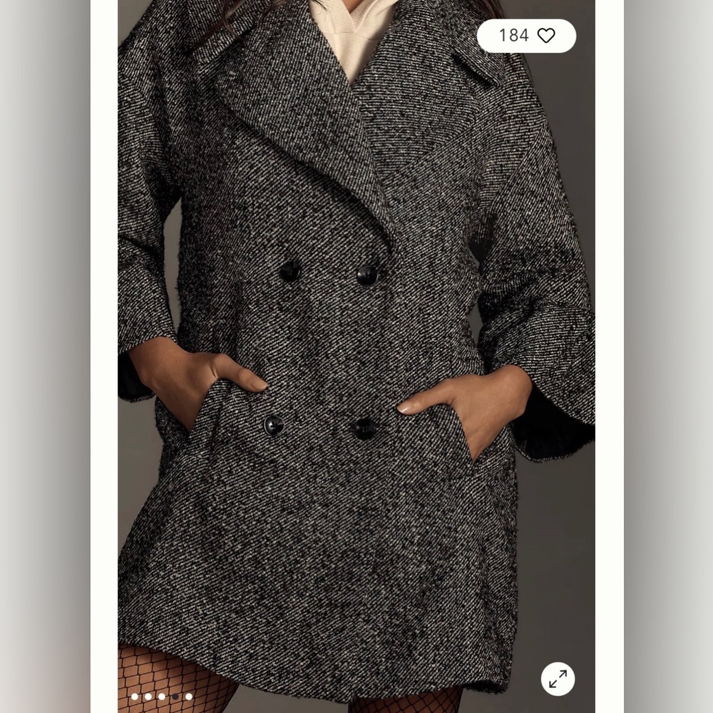 Anthropologie Femme Peacoat - Picture 2 of 7